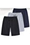 Comfortable Fit Tertutmaz Bermuda Shorts