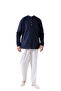 Men's Comfortable Cut 3 Button Judge Collar Hajj and Umrah Linen Shirt - 5