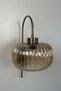 Mola Honey Color Glass Sconce Wall Lamp Modern Hotel Cafe Vintage Living Room Bedroom Staircase Retro - 5