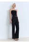 Straight Cut Mid-Rise Pants - 2