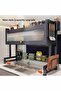 Metal Dish Drying Rack Holder Unit with Storage Cabinet - 3