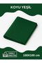 Gift and Handicraft Meter Felt 160 Gr 100X100 cm Colored Felt Fabric Dark Green 1 Meter
