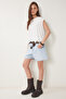 Women's Bone Basic Knitted T-Shirt En00643 - 3