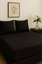 Adelya Black Quilted Mattress Protector Mattresses (16 Sizes) - 3