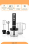 Siyah El Blender Seti