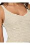 Jdytropica S/L V-Neck Top Knt - 7