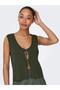 Jdyalexandra s/l reversible tie top knt - 2