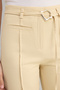 Cotton Gabardine Belted Wide Leg - 4