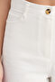 Beyaz Pamuklu Gabardin Mini Şort & Bermuda TWOSS25SR00210 - 5