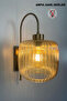 Mopa Honey Color Glass Single Sconce Retro Pendant Lamp Restaurant Living Room Lighting - 6