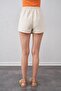 Women's Stone Side Zippered Shorts Skirt - 5