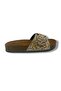 55403-25 Single Band Bead Stone Anatomical Women's Slippers - 2