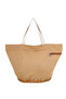 XL Large Size Family Canvas Beach Bag with Zipper Pocket L/ XL - 3