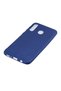 Protective case Compatible with Samsung M30, royal blue, Frosted Solid pattern, thin and light - 3