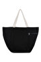 XL Large Size Family Canvas Beach Bag with Zipper Pocket L/ XL - 3