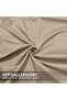 3-Piece Duvet Cover Set, 100% Cotton Luxury Sateen, Beige - 4