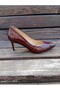 Women's Genuine Patent Leather Thin Heel Classic Stiletto 2524 - 5