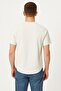 Ghassy Co. Men's Raglan Oval Cut 100% Cotton Soft Textured Crew Neck T-Shirt - 5