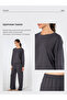 3610 Women's Crew Neck Pipe Long Track Suit Set - 5