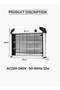 قاتل الحشرات الكهربائي DLC- (32412) - 3
