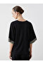 Lcwaikiki Classic Black V-Neck Patterned Women's Blouse - 4