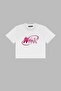 Wnx Club Printed White Crop Top - 2