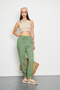 Rubber Leg Visco Linen Trousers - 6
