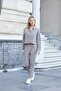 Women's Lycra-Free Modal Fabric Long Sleeve Lightweight Short Shirt-Smoke - 2