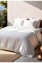 100% Cotton Duvet Cover Set – Double, White - 5