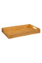 2-Piece Rectangular Bamboo Serving Tray - 2