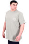 Mode XL Large Size Men's T-Shirt Crew Neck Great U25024 Çağla - 4