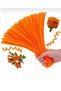 95Li Orange Colored Chenille, Educational Chenille Set, Fuzzy Wire, Plush Wires, Velvet Chenilles, Handicraft Material