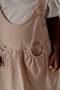 Baby Kids Caramel Cotton 2-Piece Set First I Trend Fashion Bottom Top Set - 7