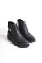 Zrjb04 premium zippered elastic orthopedic women's boot - black - 6