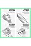 Professional Foot Callus Remover Cuticle Foot Care Pedicure Callus Shaver Corn with 10 Blades - 3