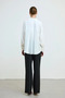 White Relaxed Cut Viscose Shirt - 5
