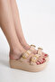 Brenphira Women's Slippers 001220   Beige - 4