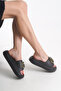 Lisronyn Women's Slippers 0012181   Black - 2