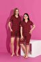 Mother Daughter Combination Short Sleeve Shirt with Shorts Plaid Milan Fabric Medium Thick Pajamas Set-3087