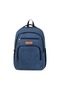 Canvas Fabric 5-Compartment Orthopedic Soft Backpack with Back Support for Daily and School Use
