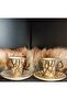 Porcelain Hand Decorated 2 Pieces Coffee Cup - 2