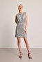 Sequin Sequin Mini Dress - Gray - 3