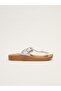 Buckle Detailed Flip Flops Women's Slippers (S2) - 2