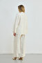 Jacquard Patterned Kimono - Ecru - 4