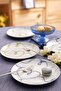 Grazia 4 Pieces 21 cm Cake Plate - 2