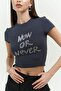 قطع من القطن الممشط باللون الفحمي من Now Or Never - 6
