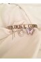 Steel Italian Charm Bracelet with Bow&Butterfly&Oyster Figures - 2