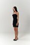 Sunrise Black Low-Cut Back Short Knitwear Dress - 3