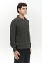 Vander Button Detail Anthracite Men's Knitwear Sweater - 3