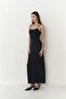 Ferry Black Basic Dress - 3